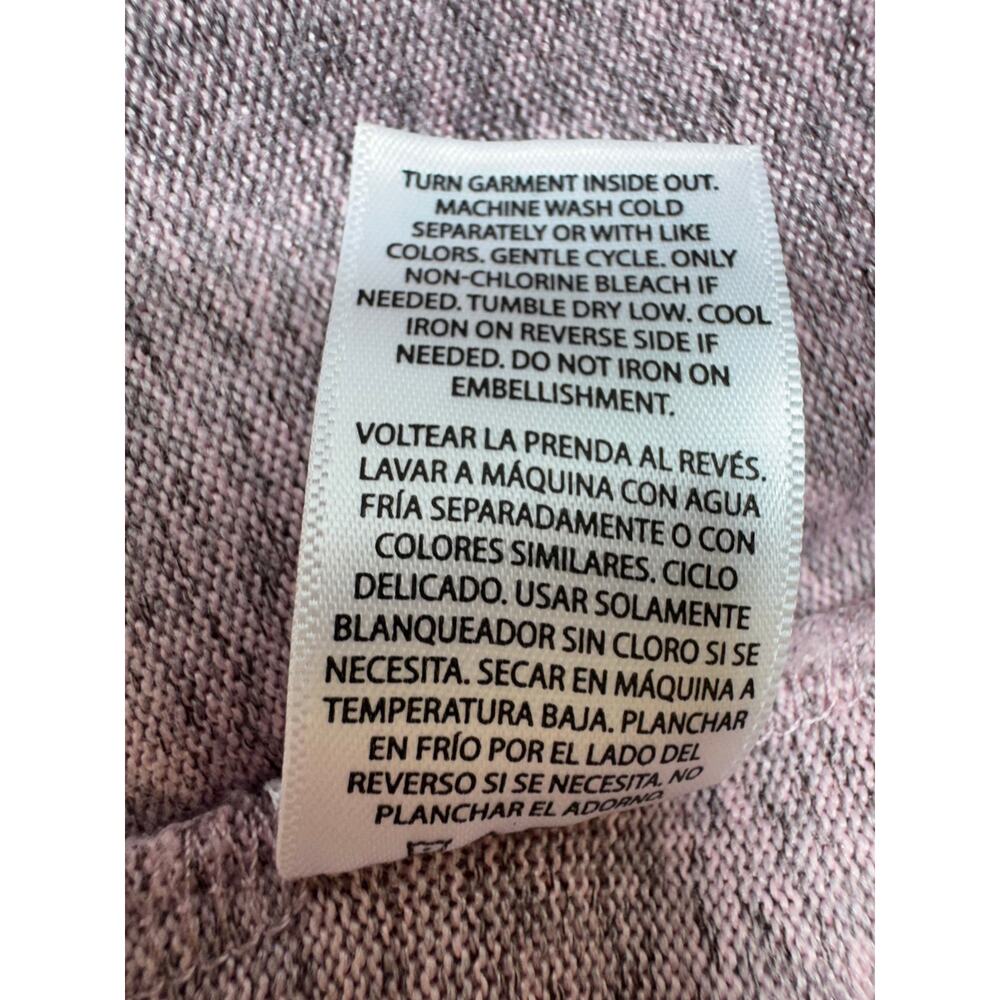 Terra & Sky Women’s 4X (28W-30W) Dusty Rose Sweater Pullover Romantic Feminine - Picture 15 of 15